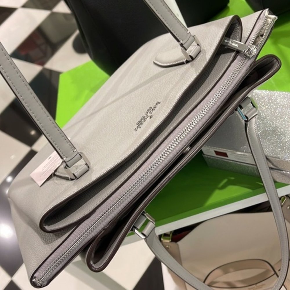 Kate Spade Monet Large Compartment Tote Nimbus Grey - Picture 15 of 16